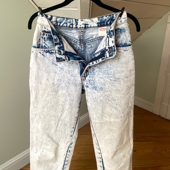 Vintage 80s Levi's 900 Series Acid Wash Women’s Jeans Size 7 - Picture 6 of 16